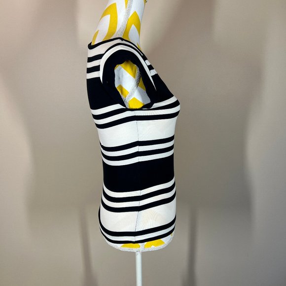 French Connection Horizontal Striped Top - Picture 3 of 6